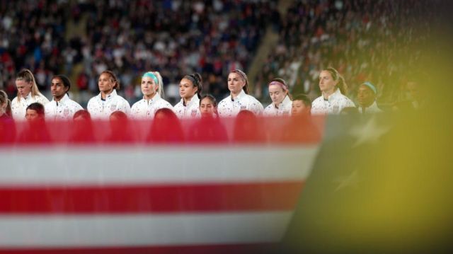 Current US women's national soccer team