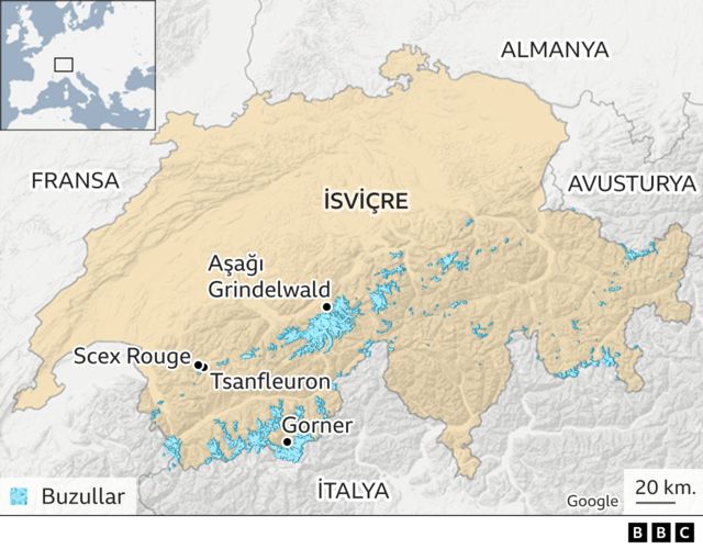 buzul haritası