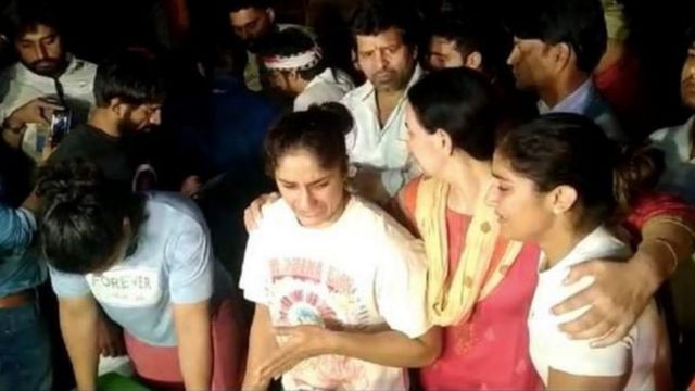 ஜந்தர் மந்தர் - மல்யுத்த வீராங்கனைகள் தர்ணா