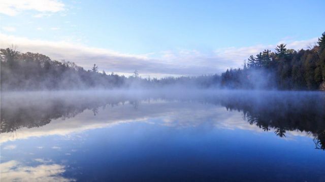 Lago Crawford en Canadá.