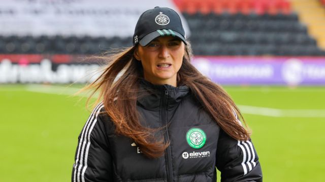Celtic manager Elena Sadiku