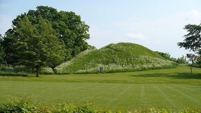 Castle mound view