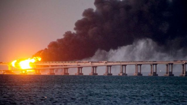 Crimea bridge explosion