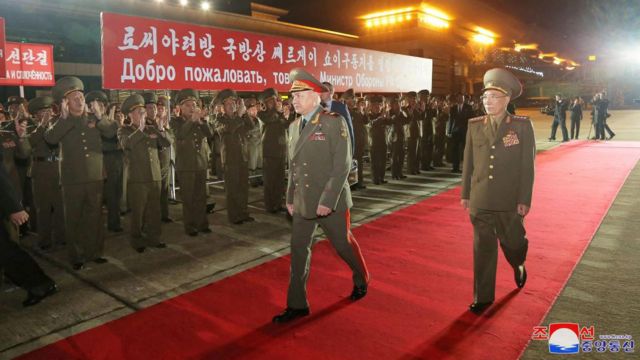 Шойгу в Северной Корее заявил об укреплении военных связей Москвы и ...