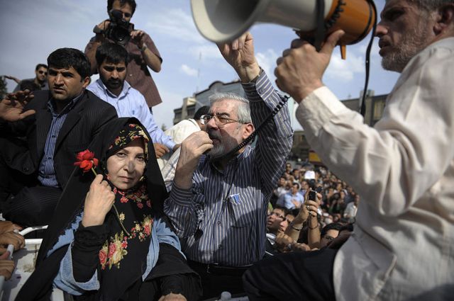 میرحسین موسوی و زهرا رهنورد