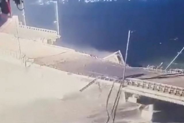 Vụ nổ trên cầu Kerch chiến lược, Crimea