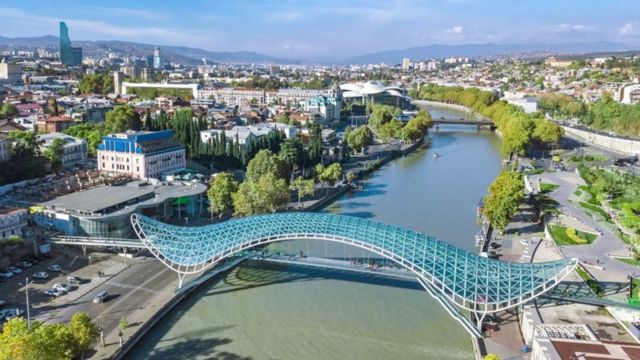 Une image moderne de la Géorgie