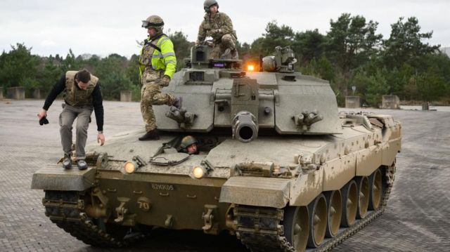 Challenger 2 tankı, İngiltere'nin askeri envanterindeki en güçlü zırhlı araç konumunda yer alıyor