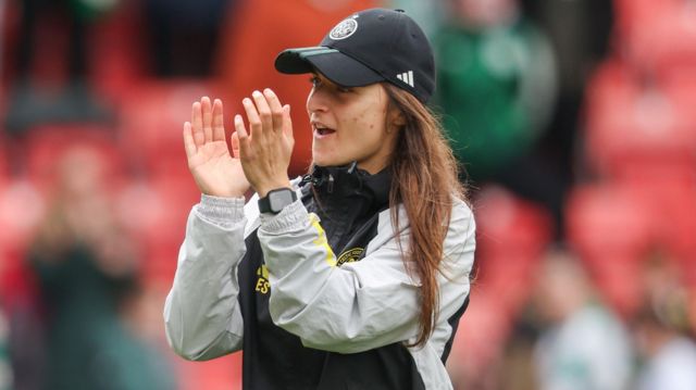 Celtic manager Elena Sadiku