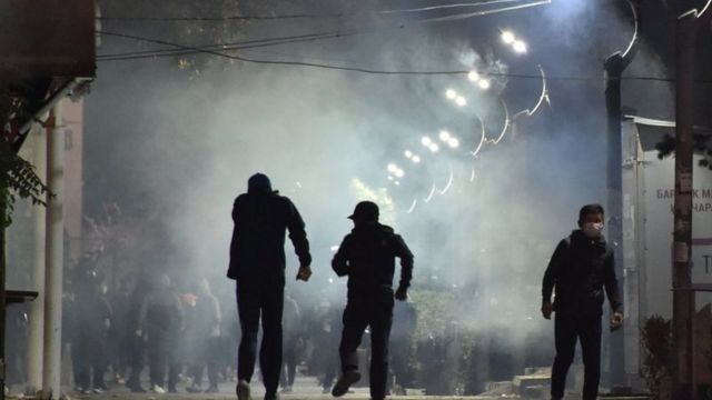 Бишкек, митинг