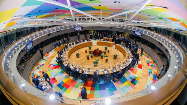 جلسات شورای اروپا در بروکسل برگزار می‌شوند