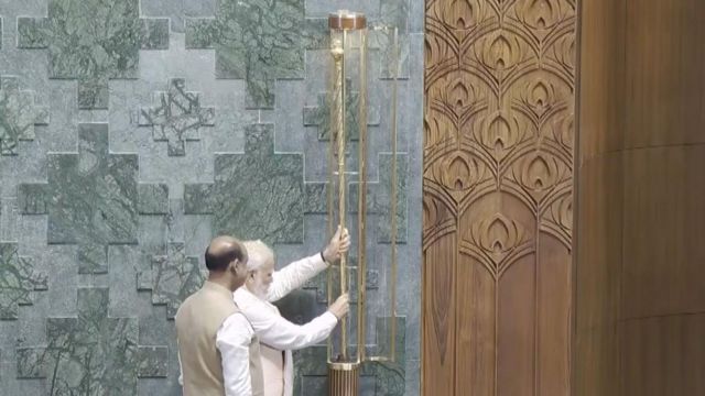 புதிய நாடாளுமன்ற கட்டடம் திறப்பு விழா