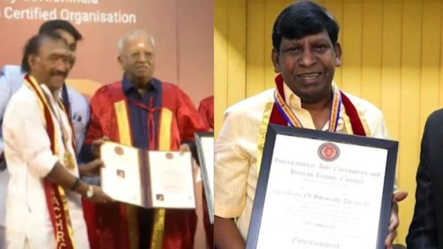 பிரபலங்களுக்கு போலி டாக்டர் பட்டம்