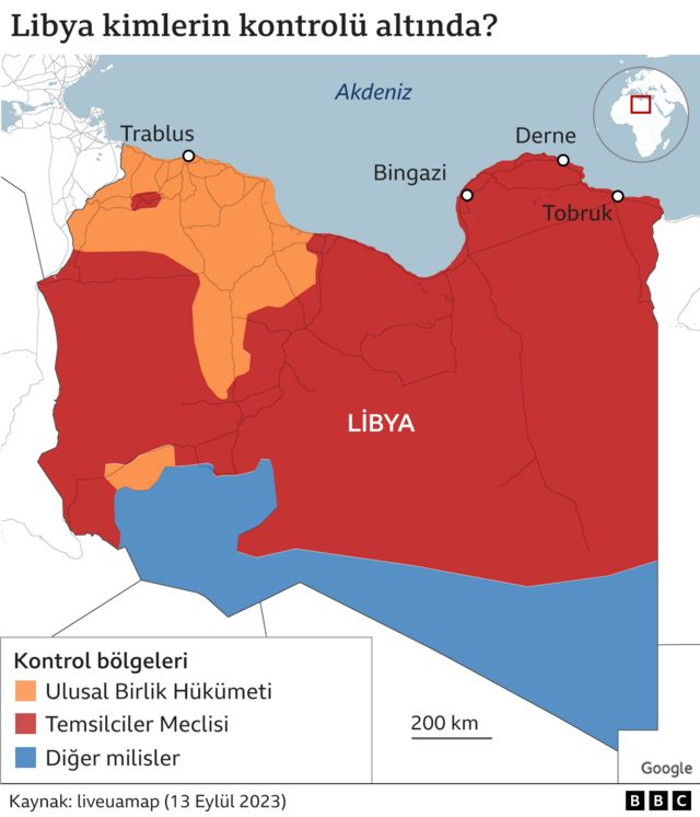 Libya kontrol