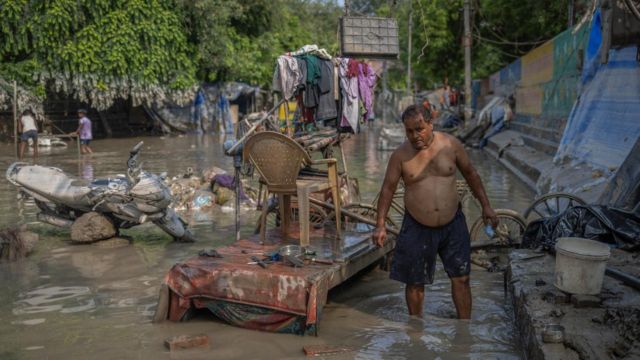 Inundaciones en India 