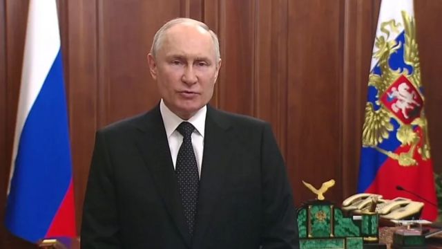 ولادیمیر پوتین، رئیس‌جهمور روسیه 