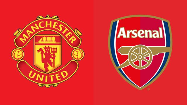 Manchester United v Arsenal graphic