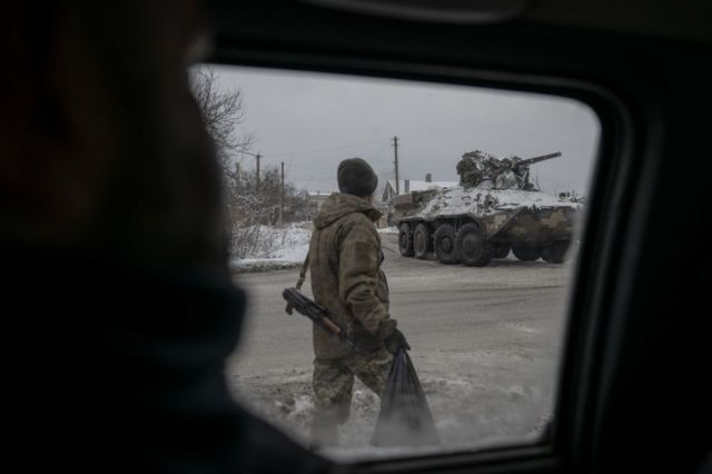 Украинский военный в Купянске