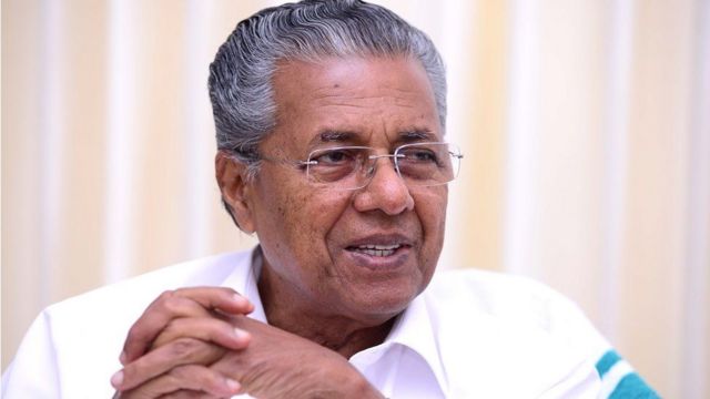 கேரள முதல்வர் பினராயி விஜயன்