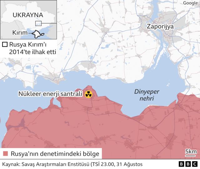 Zaporijya haritası