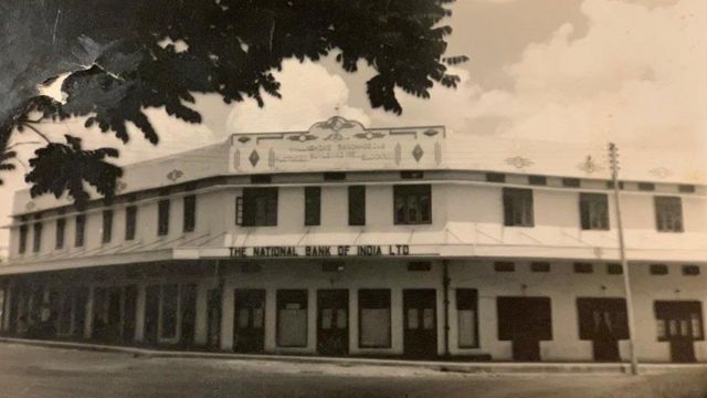 The extended family lived in Tororo in accommodations above rented shops. 