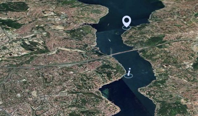 Yaklaşık 6.5 kilometre uzunluğundaki, Asta - Avrupa kıtası istikametli parkur