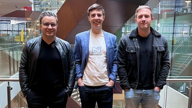 Equipe da Universidade de Tecnologia de Sydney: Majid Warkiani, Steven Vasilescu e Dale Goss