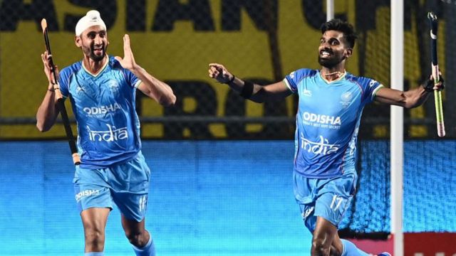 ஆசிய ஹாக்கி போட்டியில் ஜப்பானை வீழ்த்தி இறுதிப்போட்டிக்கு முன்னேறிய இந்தியா