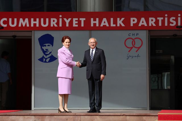 Meral Akşener ve Kemal Kılıçdaroğlu