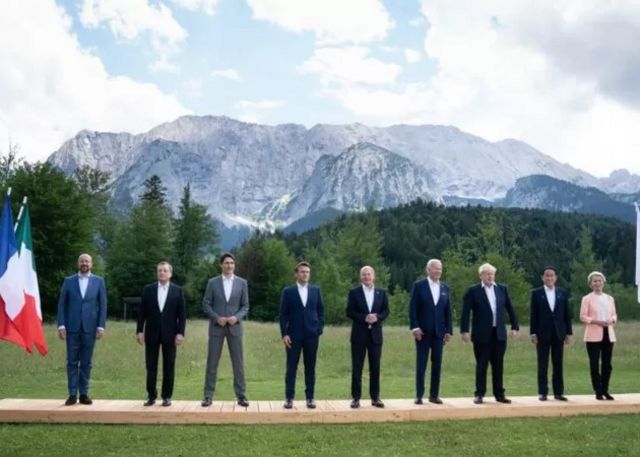 Les membres du G7