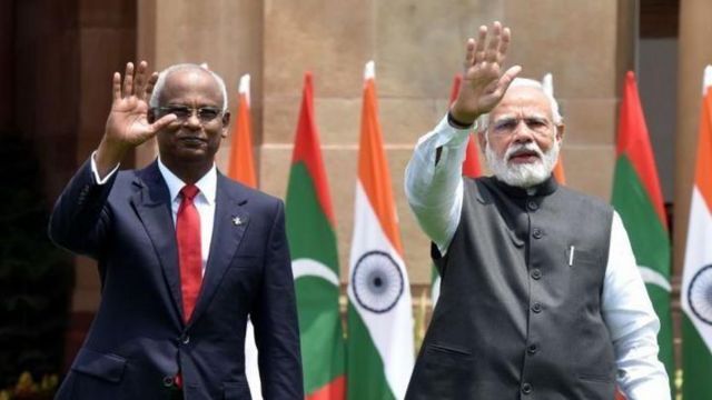 மாலத்தீவு, இந்தியா, சீனா, முகமது, முய்சு, இப்ராஹிம் சோலி, நரேந்திர மோதி, ஷி ஜின்பிங்