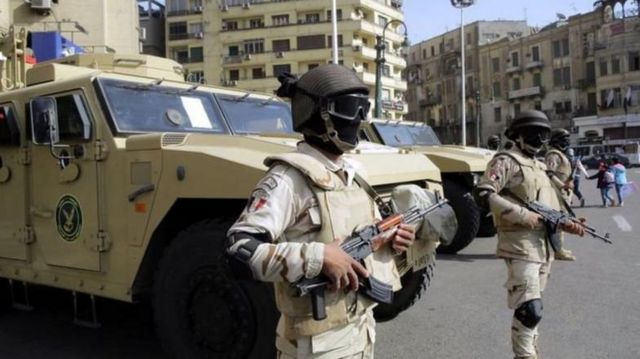 قوات أمن مصرية