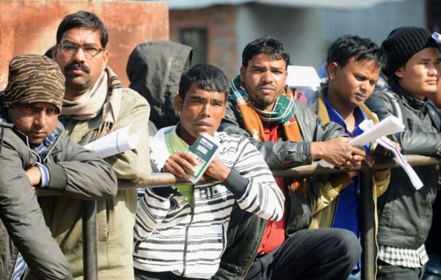 राहदानी बोकेका नेपाली