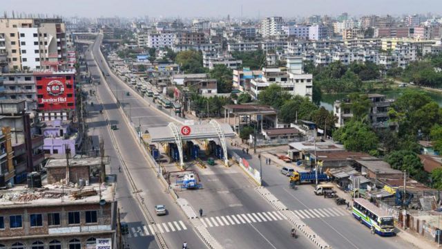 ঢাকার প্রবেশমুখে কেরানীগঞ্জের একটি ফ্লাইওভার