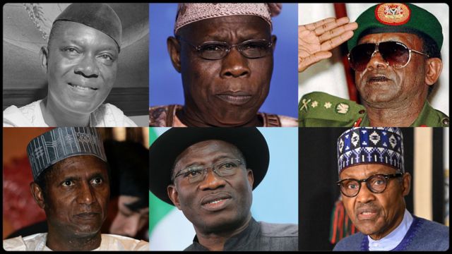 nigeria-president-buhari-obasanjo-and-oda-heads-of-state-wey-don-rule