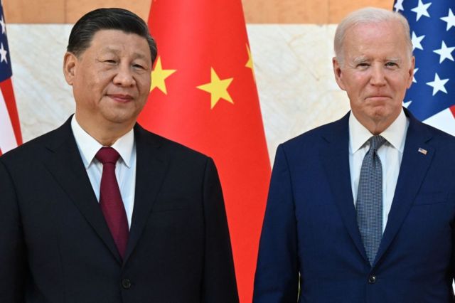 Tổng thống Mỹ Joe Biden và Chủ tịch Trung Quốc Tập Cận Bình tại Thượng đỉnh G20