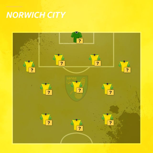 Norwich team selector graphic