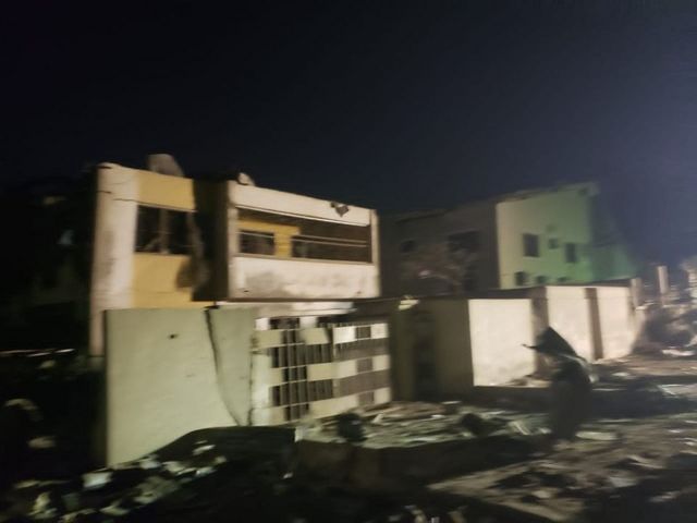 Effect of di Ibadan explosion wey happun on Tuesday night