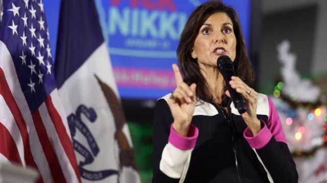 Nikki Haley tiene posiciones más moderadas que sus contrincantes en temas clave como el aborto. 