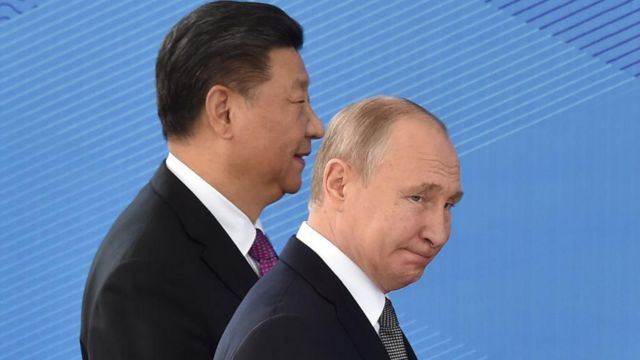 Ông Tập Cận Bình và ông Putin