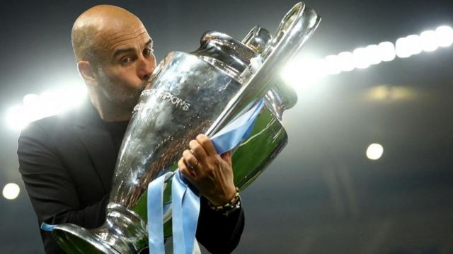 "Itu tertulis di bintang-bintang. Itu milik kami," kata Pep Guardiola.