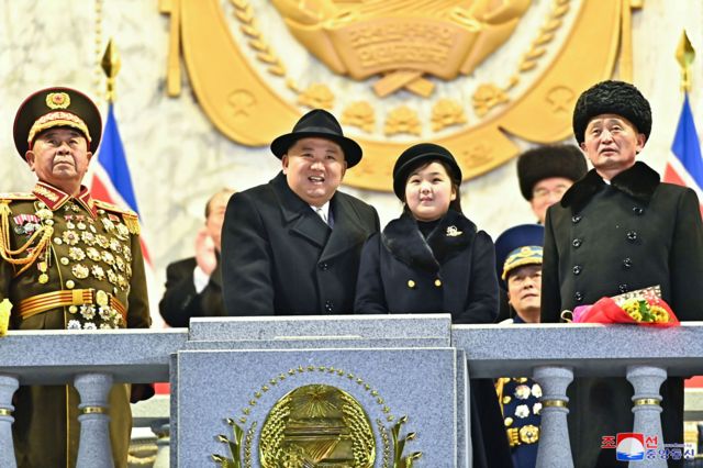 Kim Jong-un và Kim Ju-ae