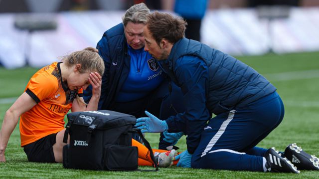 Glasgow City and Scotland forward Fiona Brown suffering her fourth ACL injury in April