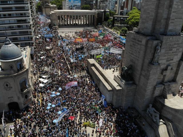 Paro en Rosario