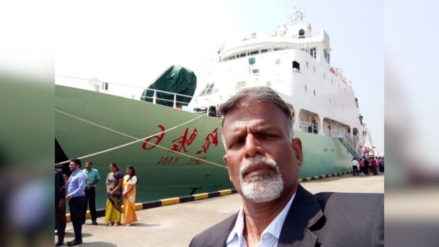 சீனாவின் கடல் ஆராய்ச்சிக் கப்பலான ஷி யென் 6-க்கு இந்தியா எதிர்ப்பு தெரிவித்துள்ளது.