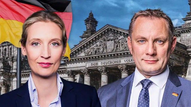 Лідери "Альтернативи для Німеччини" – Аліса Вайдель та Тіно Хрупалла
