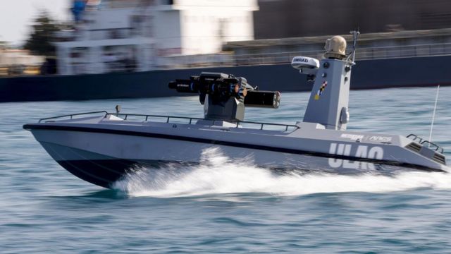 ا﻿دوات نظامی بدون سرنشین، به سرعت در حال پیشرفت هستند. این تصویر نخستین قایق بدون سرنشینی است که ارتش ترکیه ساخته است