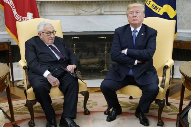 Henry Kissinger e Donald Trump