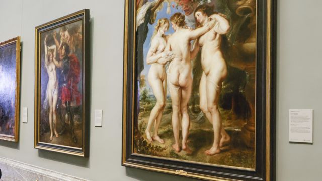 O quadro As Três Graças, de Peter Paul Rubens