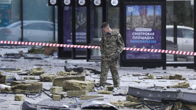 Ni gute drones za 'kamikaze' zikoreshwa na Russia muri Ukraine? - BBC News  Gahuza